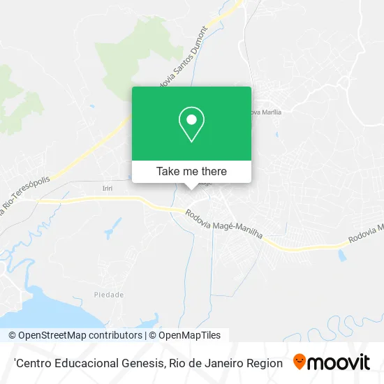 'Centro Educacional Genesis map