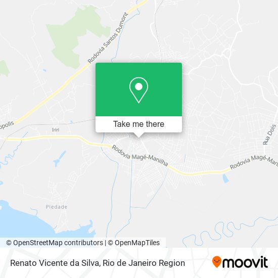 Renato Vicente da Silva map