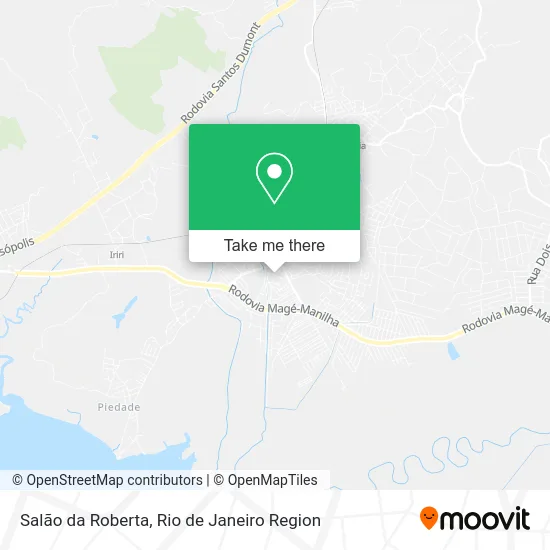 Salão da Roberta map