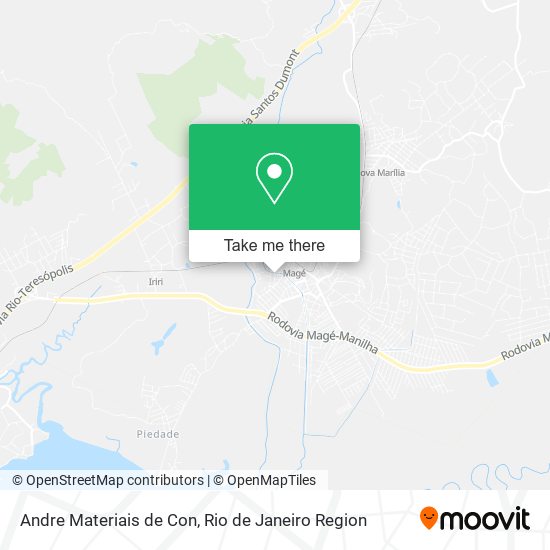 Andre Materiais de Con map