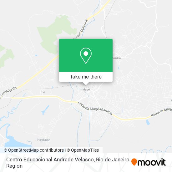 Centro Educacional Andrade Velasco map