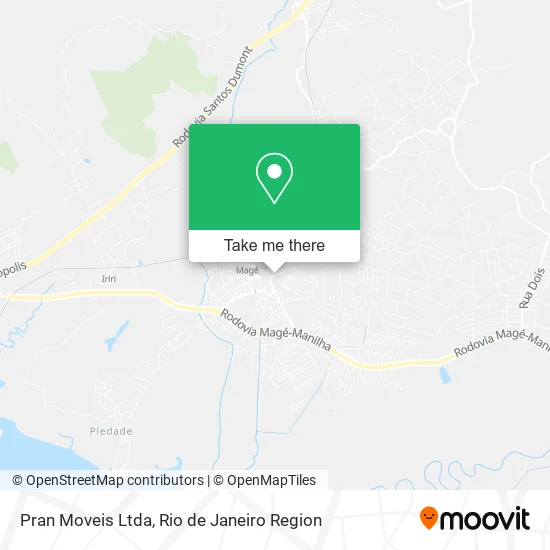 Pran Moveis Ltda map