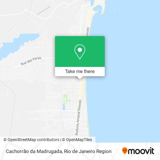 Mapa Cachorrão da Madrugada