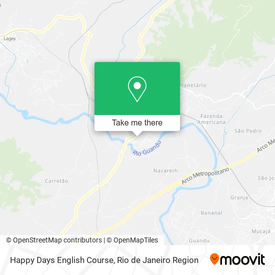 Happy Days English Course map