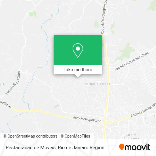 Restauracao de Moveis map