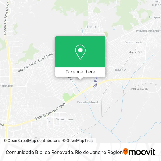 Comunidade Biblica Renovada map