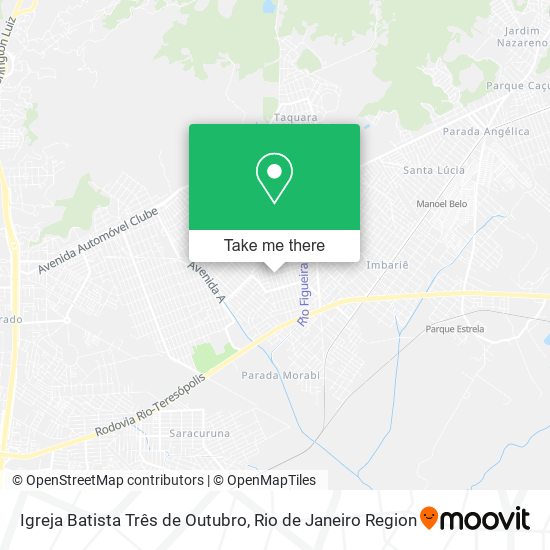 Igreja Batista Três de Outubro map