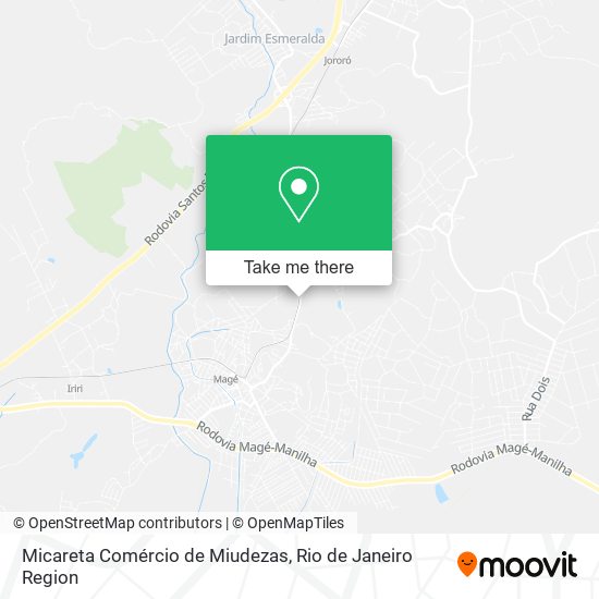 Micareta Comércio de Miudezas map
