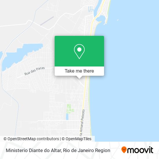 Ministerio Diante do Altar map