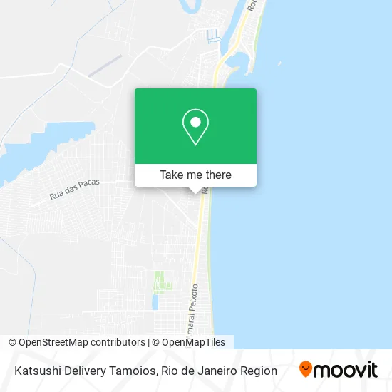 Katsushi Delivery Tamoios map