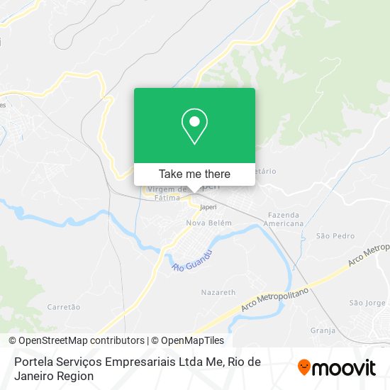 Portela Serviços Empresariais Ltda Me map