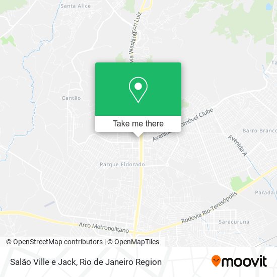 Mapa Salão Ville e Jack