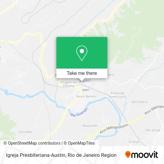 Igreja Presbiteriana-Austin map