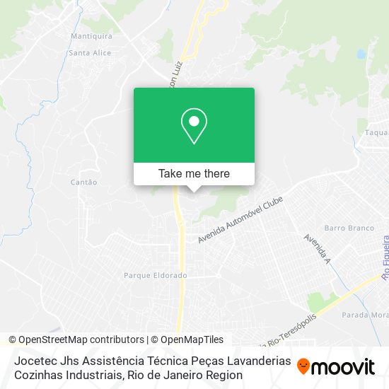 Jocetec Jhs Assistência Técnica Peças Lavanderias Cozinhas Industriais map