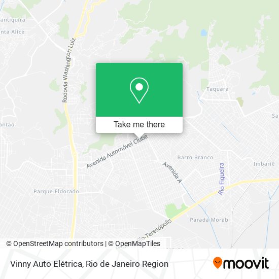 Vinny Auto Elétrica map