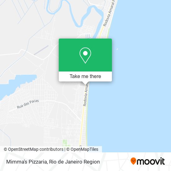 Mapa Mimma's Pizzaria