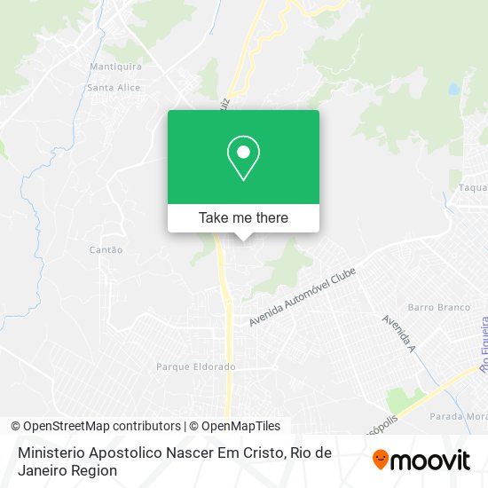 Ministerio Apostolico Nascer Em Cristo map
