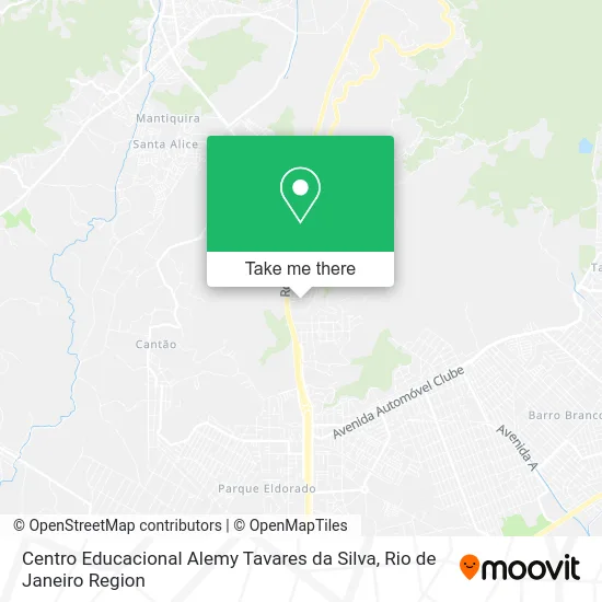 Centro Educacional Alemy Tavares da Silva map