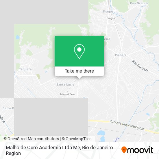 Malho de Ouro Academia Ltda Me map