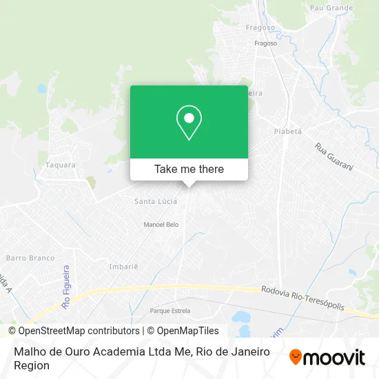Malho de Ouro Academia Ltda Me map