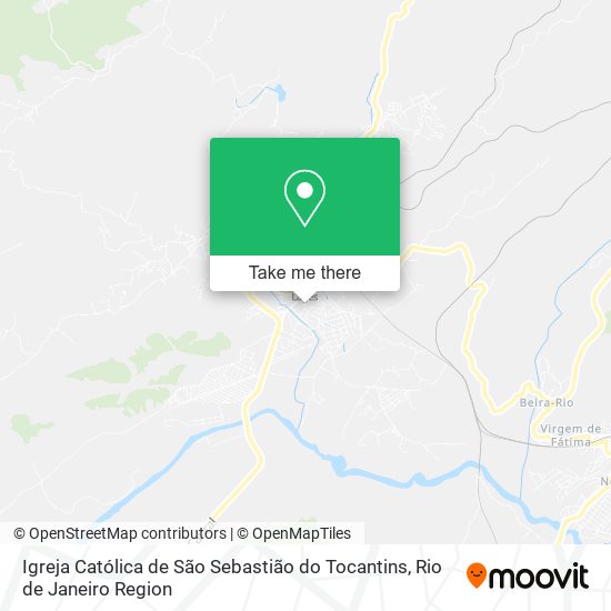 Igreja Católica de São Sebastião do Tocantins map