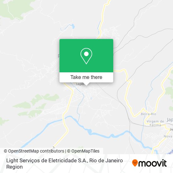 Light Serviços de Eletricidade S.A. map