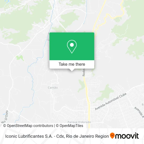 Iconic Lubrificantes S.A. - Cdx map