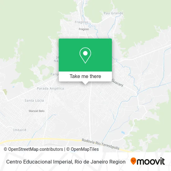 Centro Educacional Imperial map