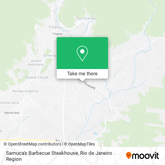 Samuca's Barbecue Steakhouse map