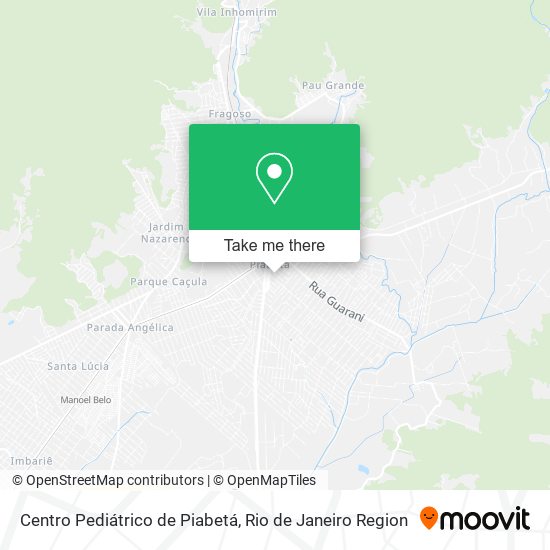 Centro Pediátrico de Piabetá map