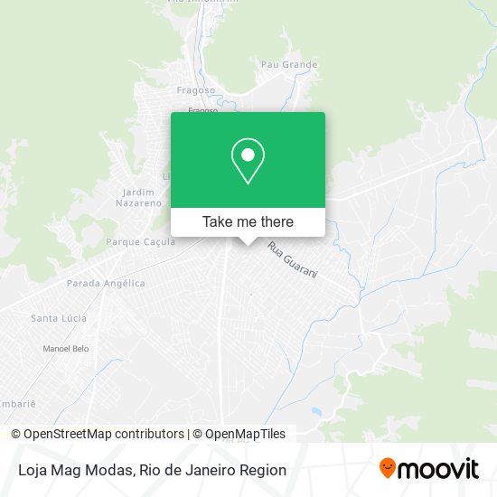 Mapa Loja Mag Modas