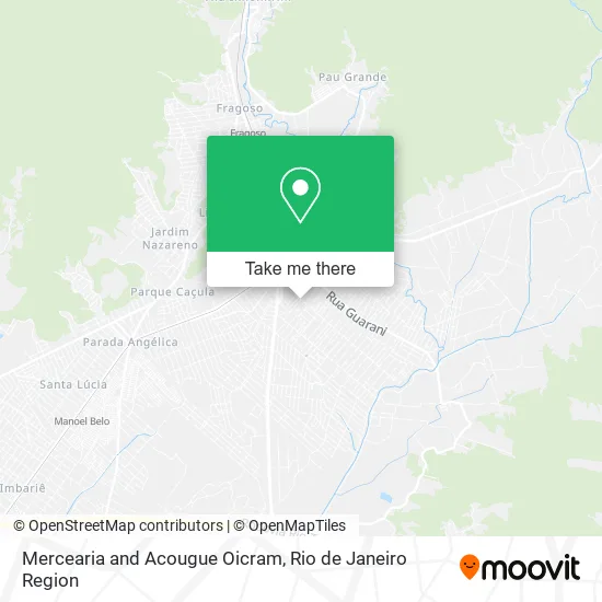 Mercearia and Acougue Oicram map