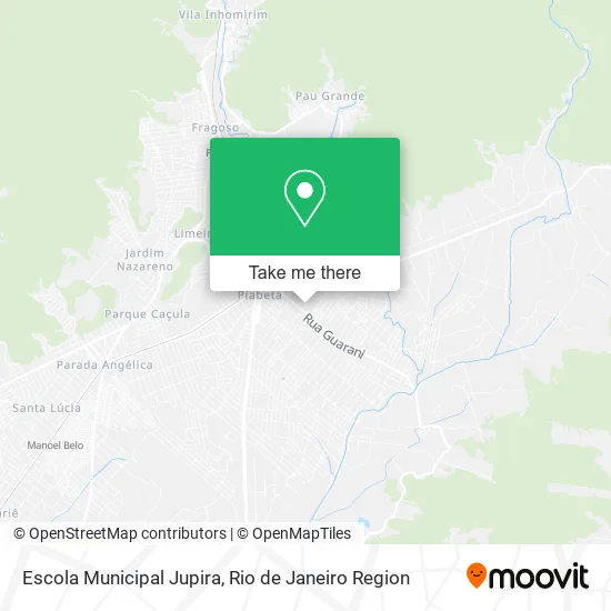 Escola Municipal Jupira map