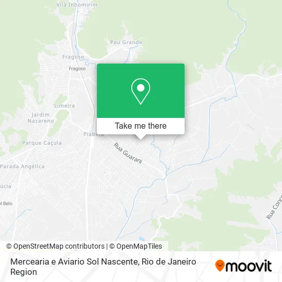 Mercearia e Aviario Sol Nascente map