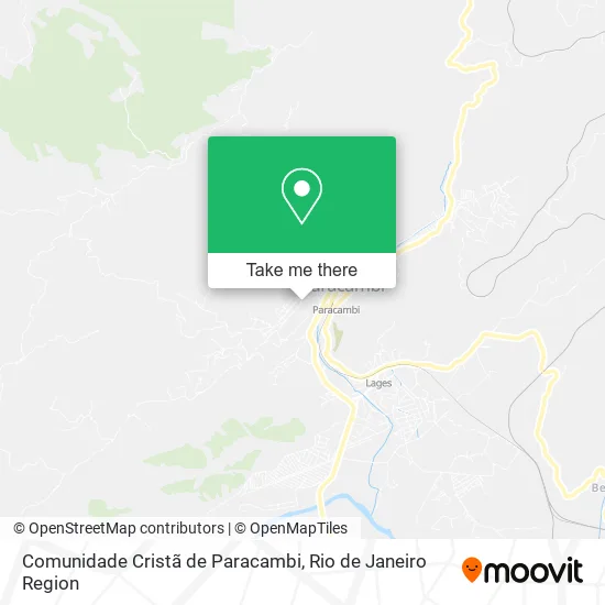 Comunidade Cristã de Paracambi map
