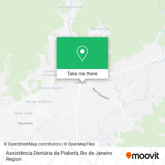 Assistência Dentária de Piabetá map