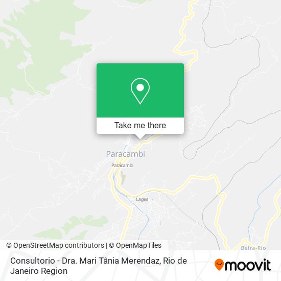 Consultorio - Dra. Mari Tânia Merendaz map