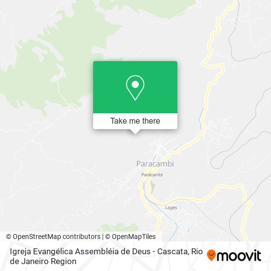 Igreja Evangélica Assembléia de Deus - Cascata map