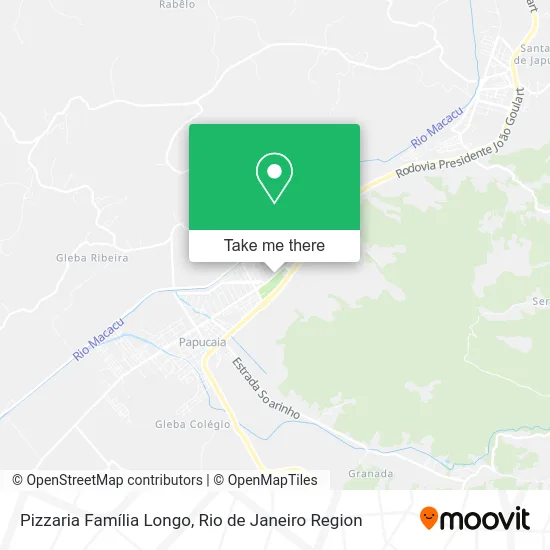Pizzaria Família Longo map