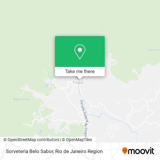 Sorveteria Belo Sabor map