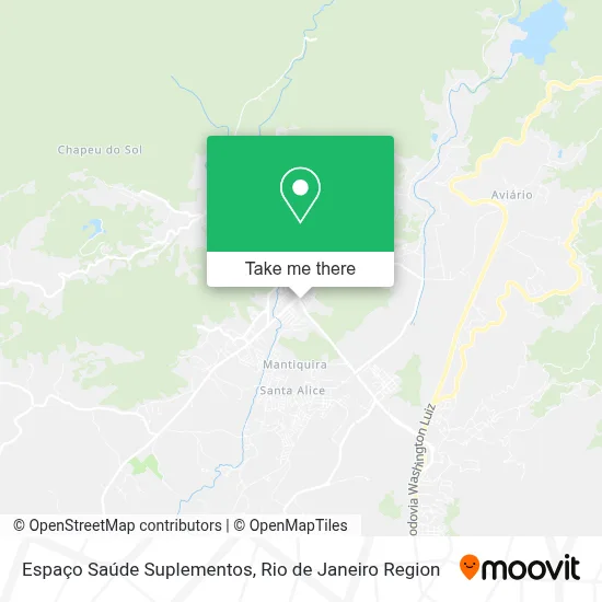 Espaço Saúde Suplementos map