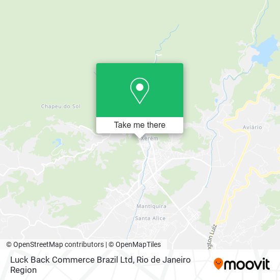 Luck Back Commerce Brazil Ltd map