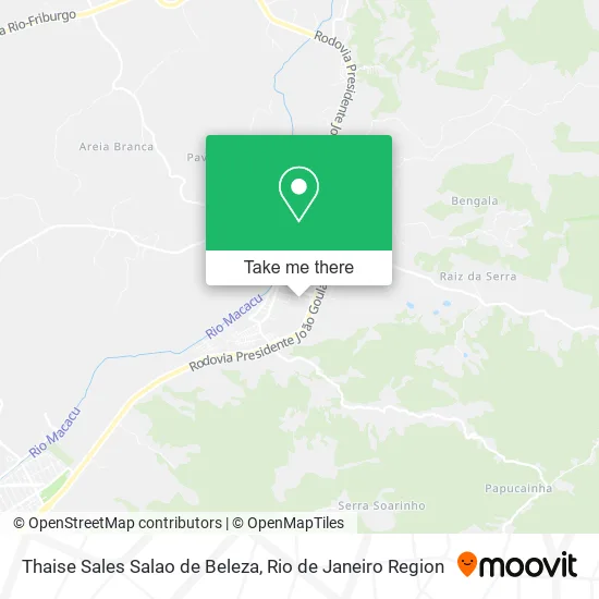 Thaise Sales Salao de Beleza map