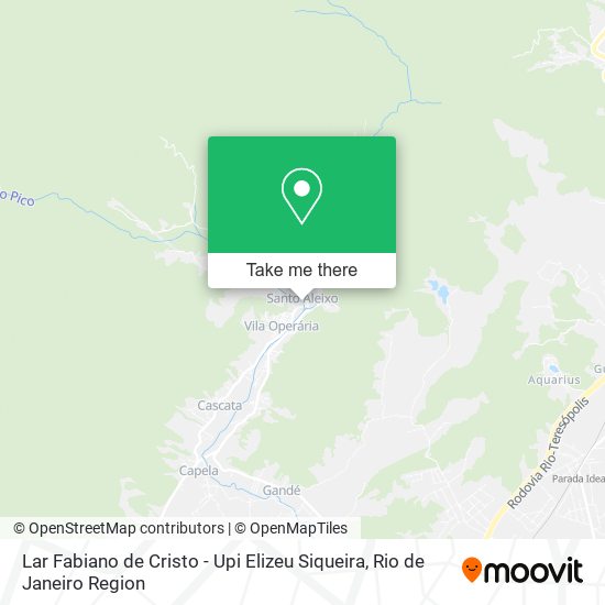 Lar Fabiano de Cristo - Upi Elizeu Siqueira map