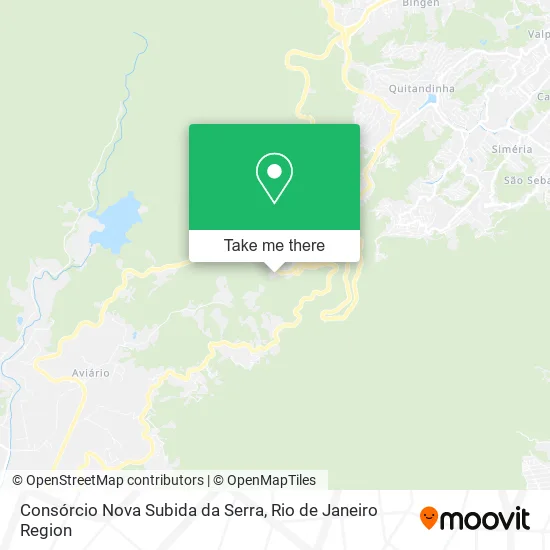 Consórcio Nova Subida da Serra map