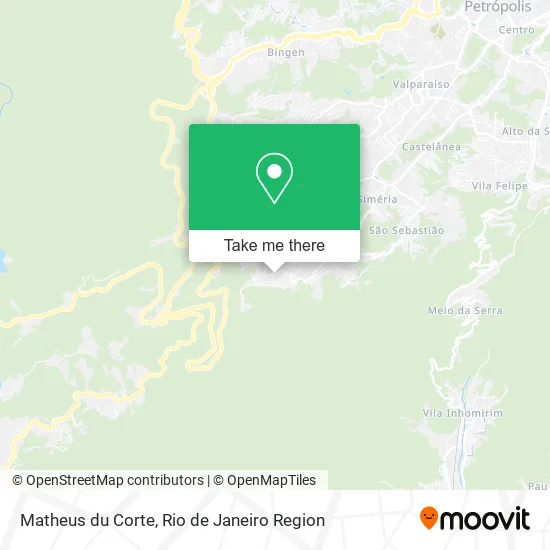 Matheus du Corte map