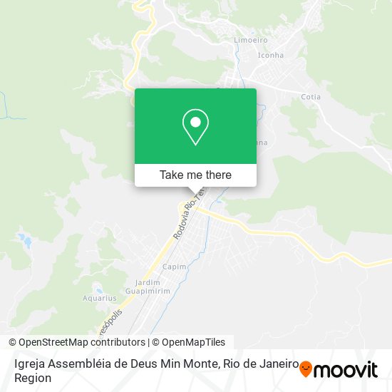 Igreja Assembléia de Deus Min Monte map