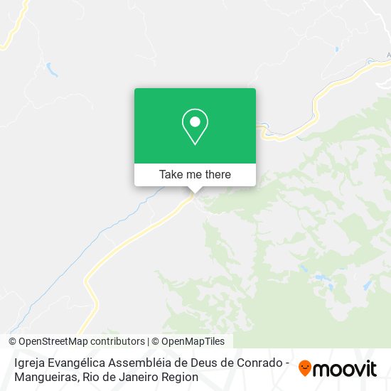 Mapa Igreja Evangélica Assembléia de Deus de Conrado - Mangueiras