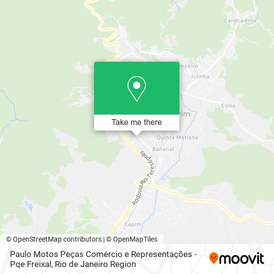 Paulo Motos Peças Comércio e Representações - Pqe Freixal map