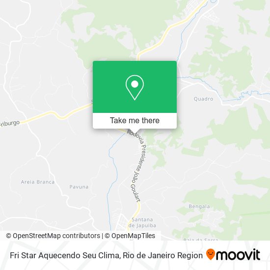 Fri Star Aquecendo Seu Clima map